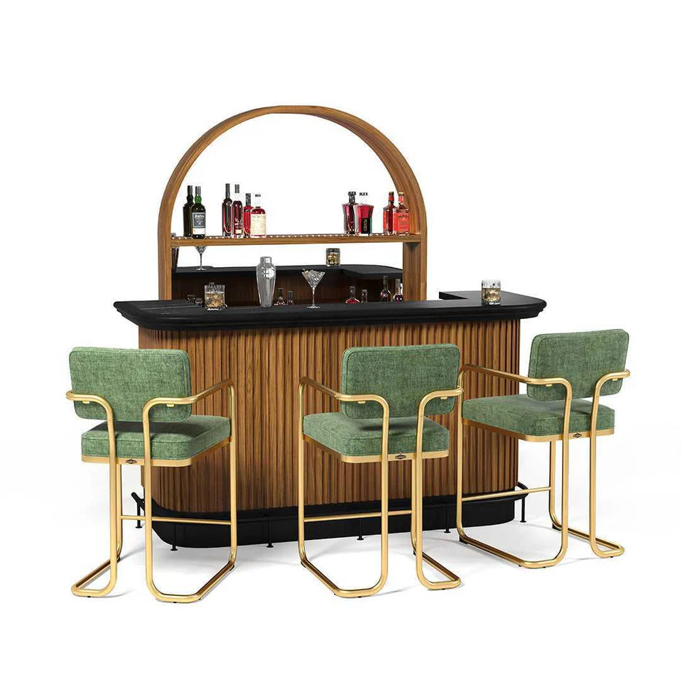 Prohibition 84 Inch Cocktail Bar by RAM Game Room