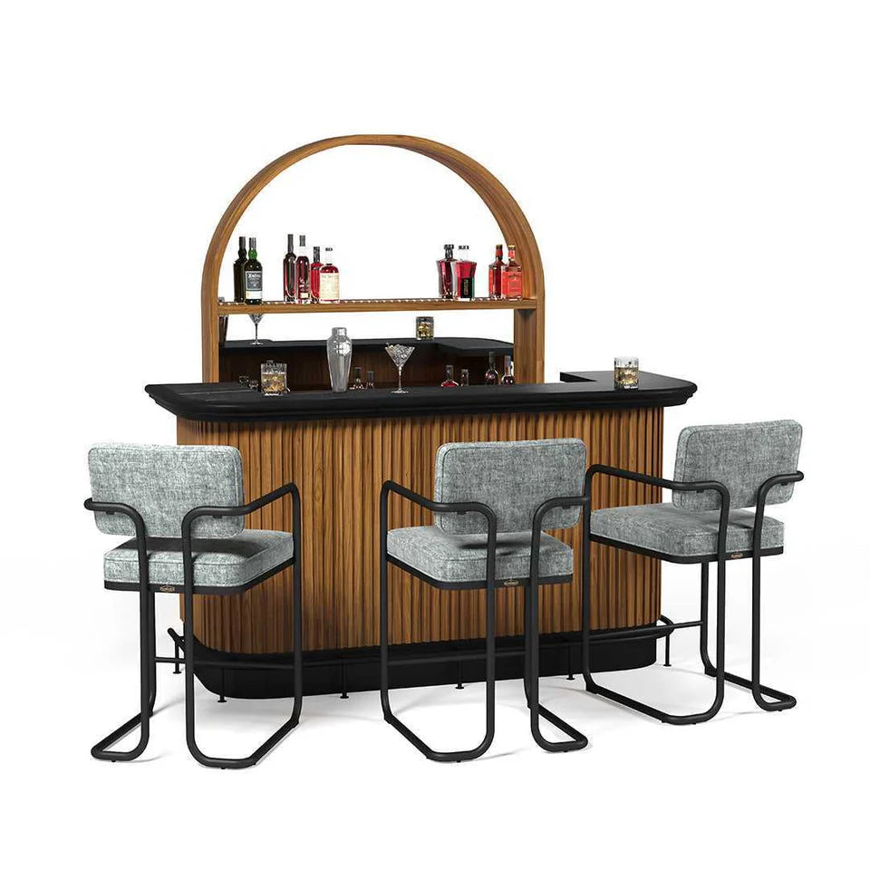 Prohibition 84 Inch Cocktail Bar by RAM Game Room