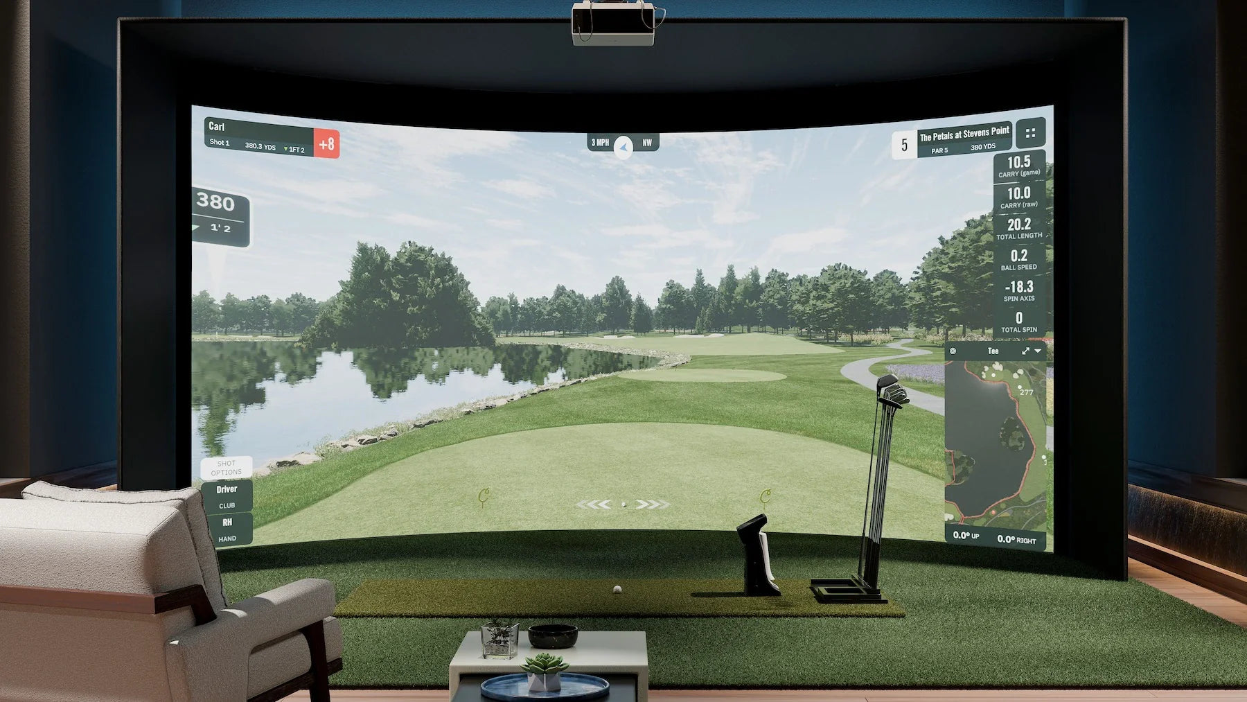 Golf Simulator Enclosures