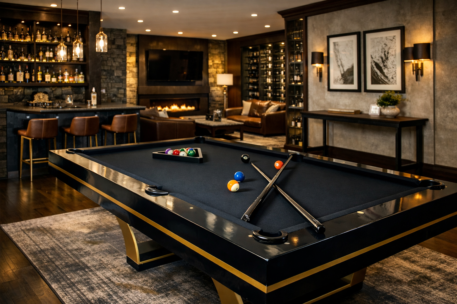Elevate Customs Luxury Pool & Game Tables