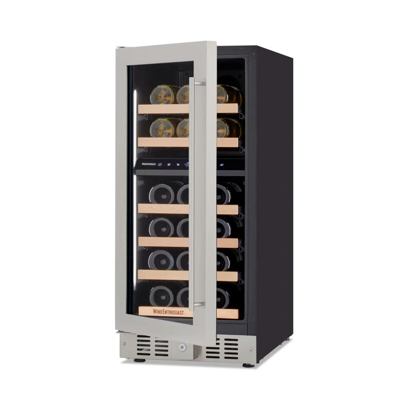 Wine Enthusiast S 15" Undercounter Dual Zone Wine Cellar