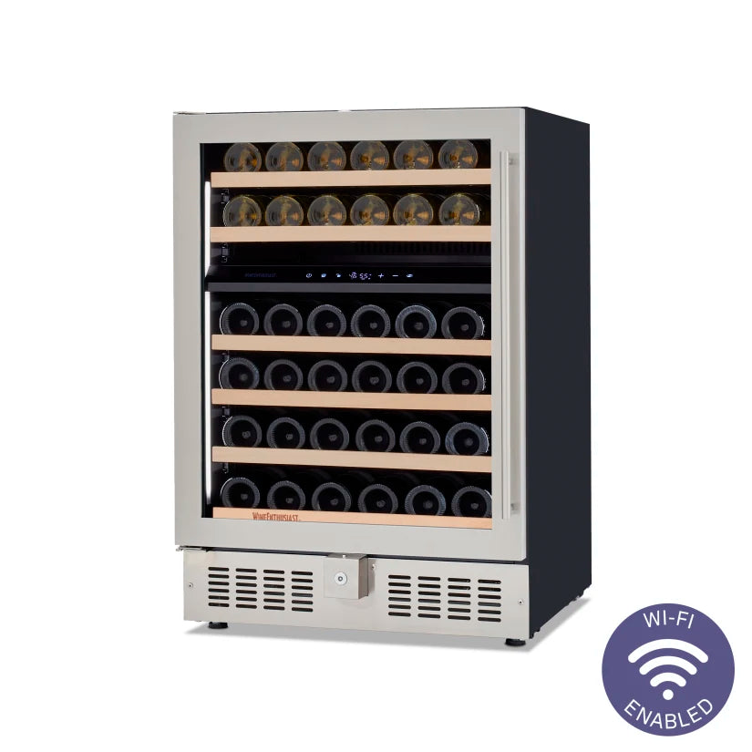 Wine Enthusiast S 24" Undercounter Dual Zone Wine Cellar