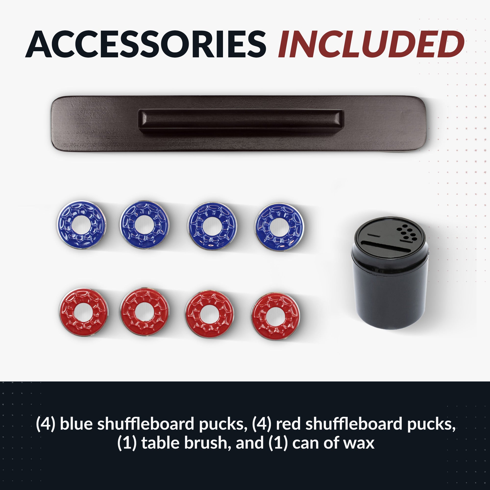 Montecito 12-ft Shuffleboard Table - Driftwood Finish