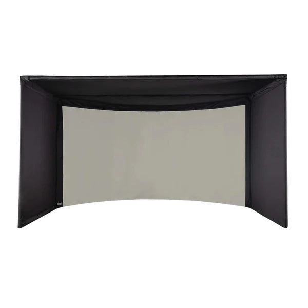 Curved Golf Simulator Enclosure Kit with Impact Screen