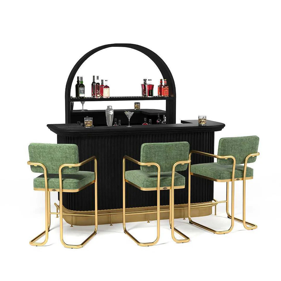 Prohibition 84 Inch Cocktail Bar by RAM Game Room
